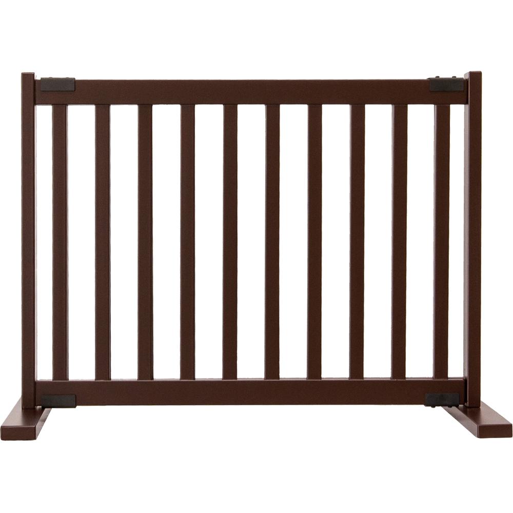 Dynamic Accents 20 Inch All Wood Small Free Standing Gate. Picture 1