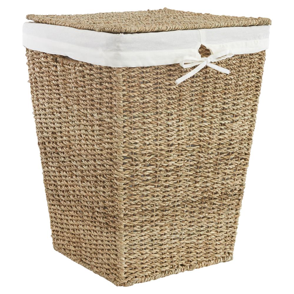 Set of Four Twisted Bacbac Hamper And Bath Storage - Natural. The main picture.