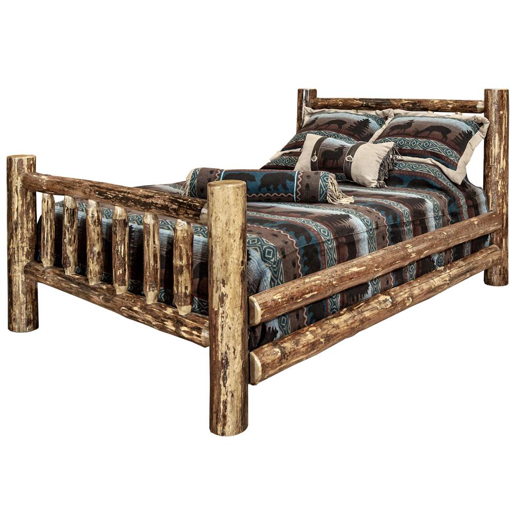 Glacier Country Collection Full Log Bed. Picture 3