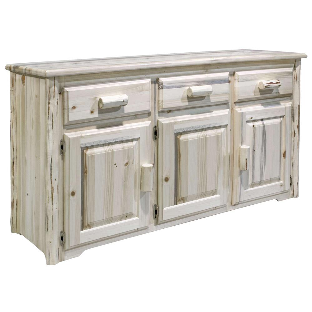 Montana Collection Sideboard, Clear Lacquer Finish. Picture 1