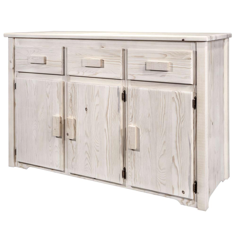 Homestead Collection Sideboard, Clear Lacquer Finish. Picture 3