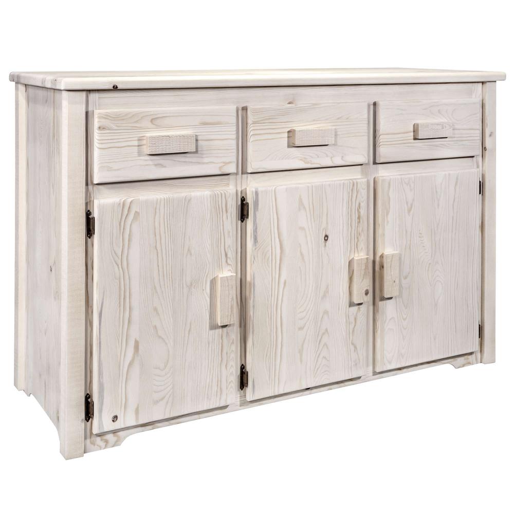 Homestead Collection Sideboard, Clear Lacquer Finish. Picture 1