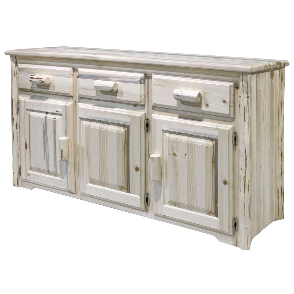 Montana Collection Sideboard, Clear Lacquer Finish. Picture 2