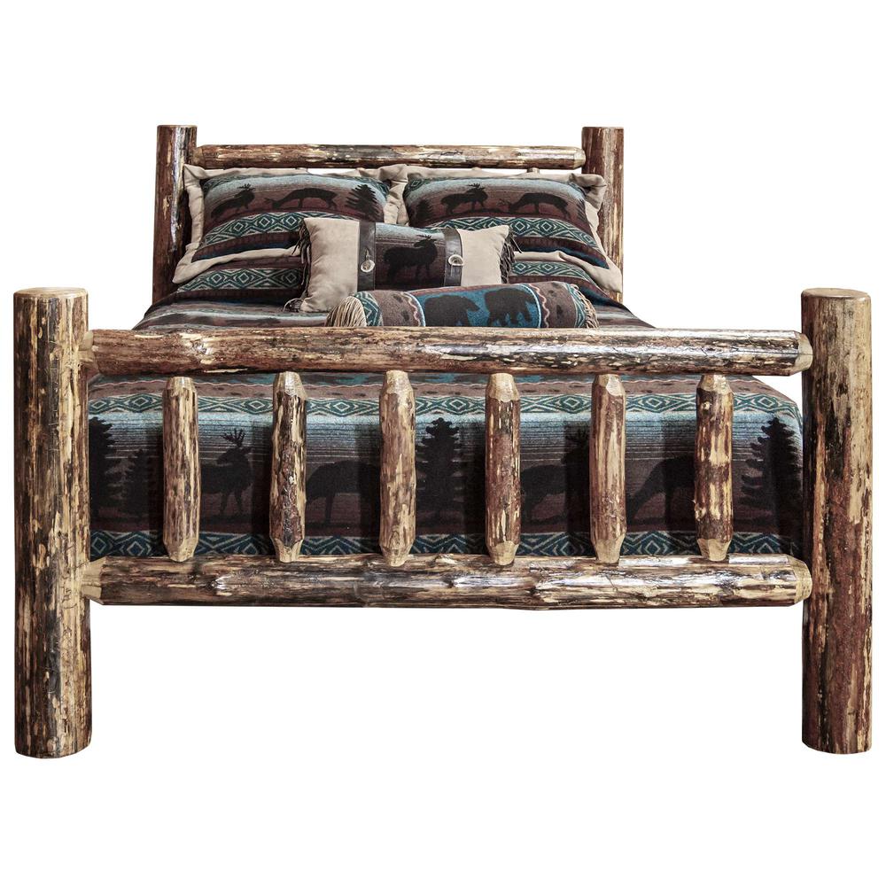 Glacier Country Collection Full Log Bed. Picture 2