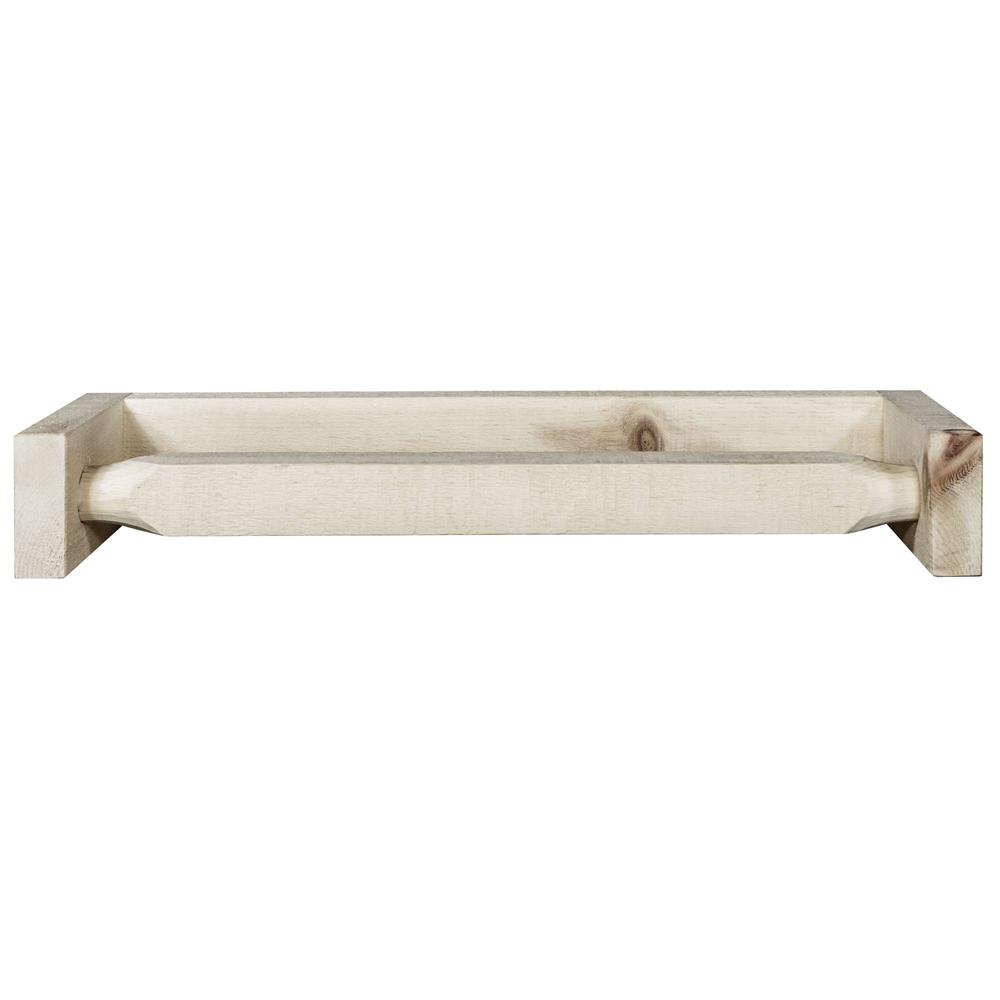 Homestead Collection Towel Rack, Clear Lacquer Finish. Picture 1