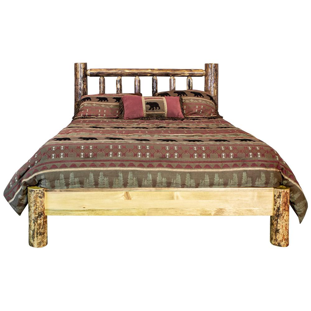 Glacier Country Collection Full Platform Bed. Picture 2