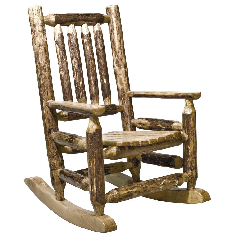 Glacier Country Collection Child's Rocker. Picture 1