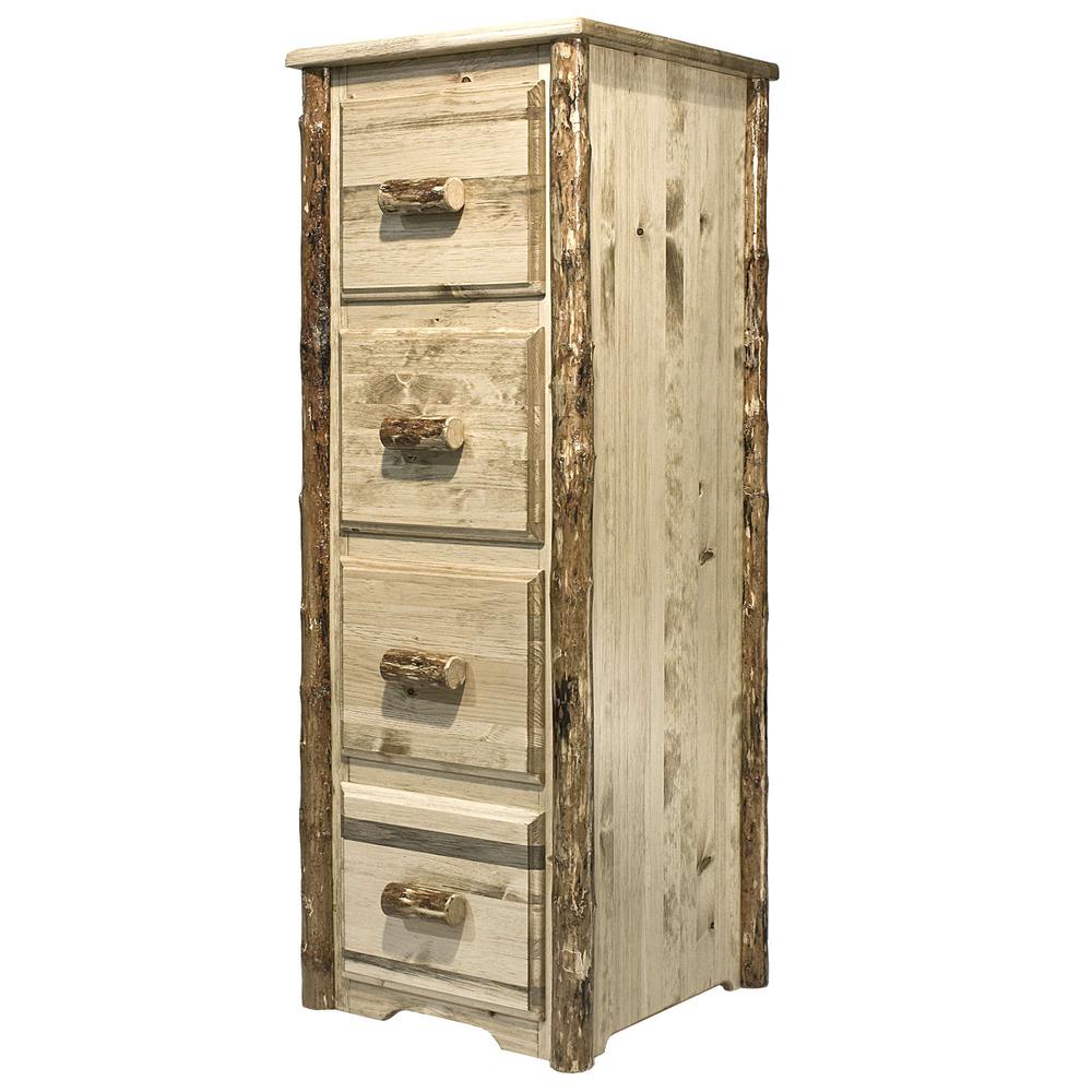 Glacier Country Collection 4 Drawer File Cabinet. Picture 2