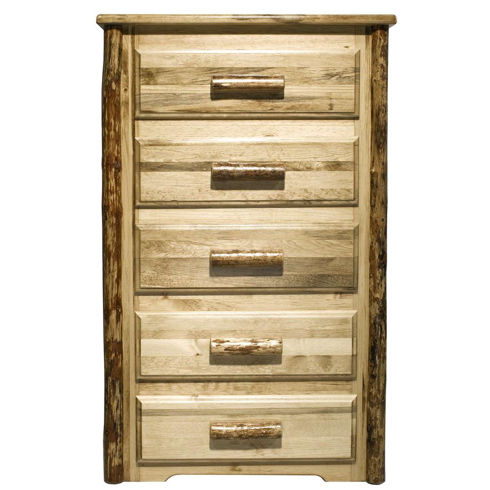 Glacier Country Collection 5 Drawer Chest of Drawers. Picture 2
