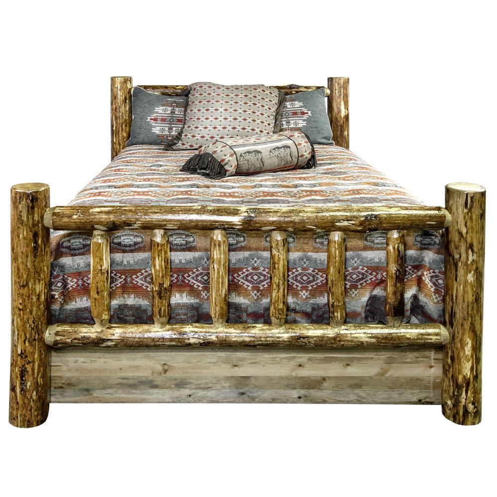 Glacier Country Collection Queen Bed w/ Storage. Picture 2