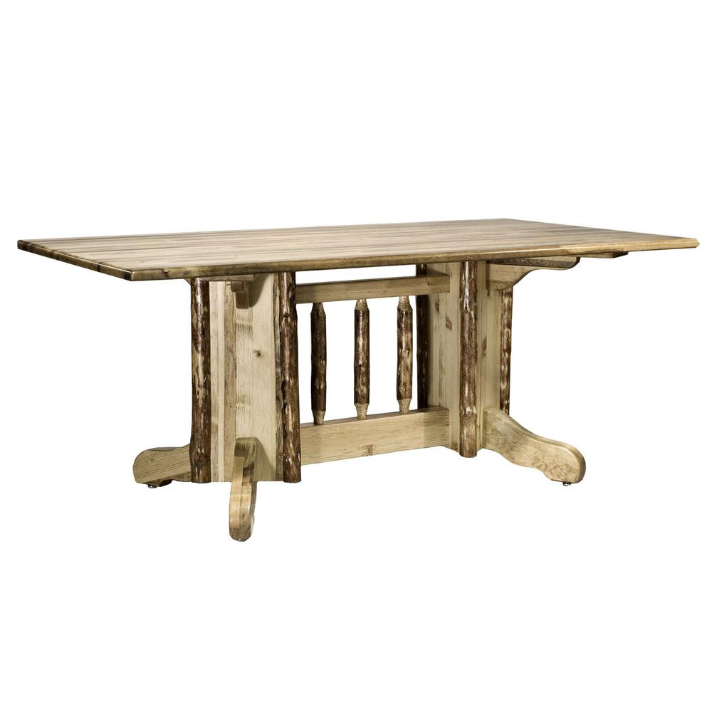 Glacier Country Collection Double Pedestal Dining Table. Picture 3