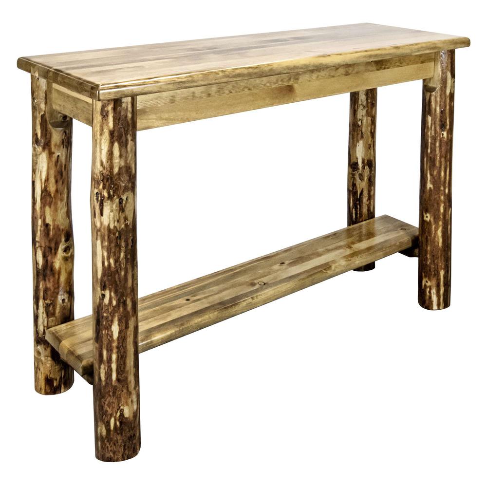 Glacier Country Collection Console Table w/ Shelf. Picture 1
