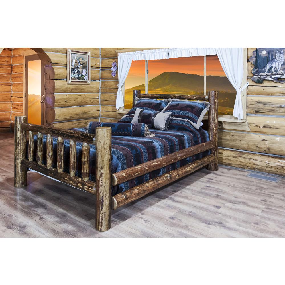 Glacier Country Collection California King Bed. Picture 4