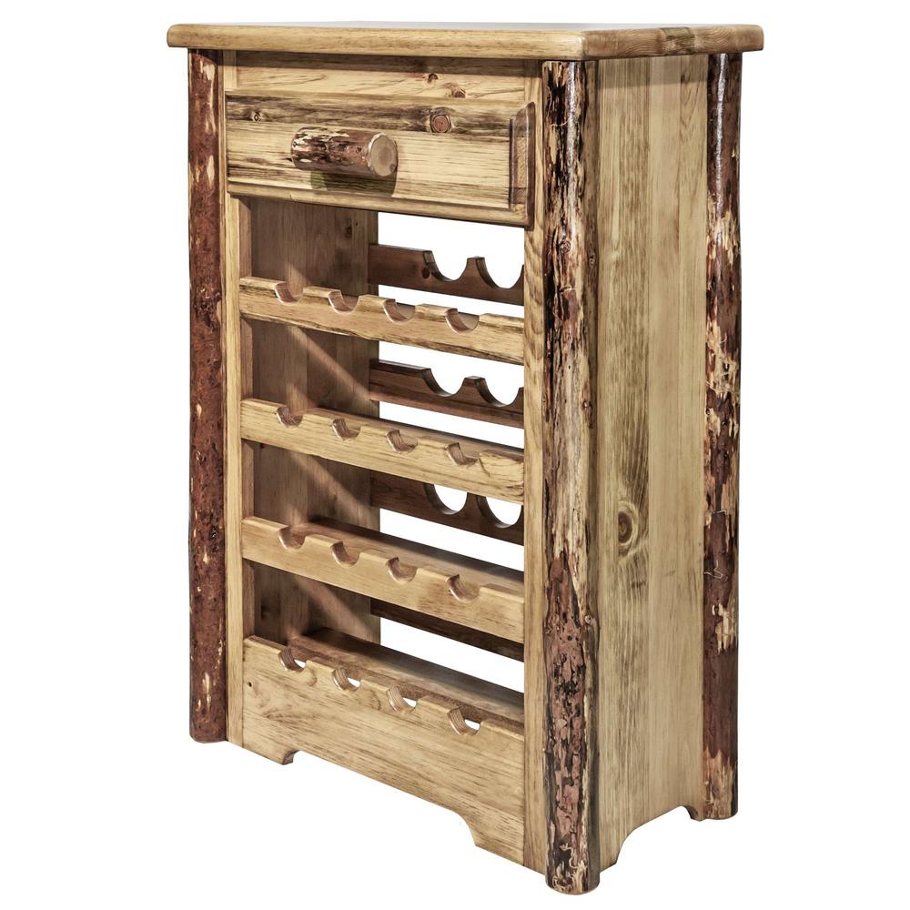 Glacier Country Collection Wine Cabinet. Picture 3