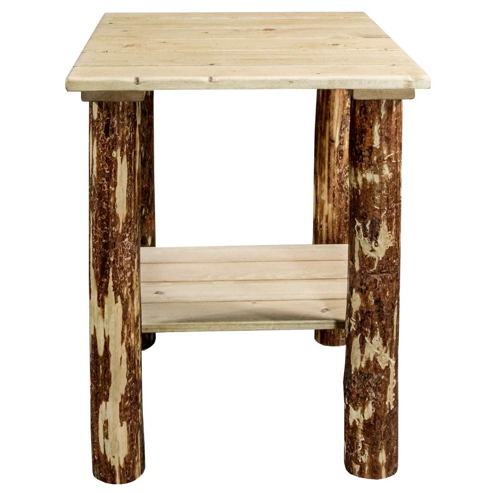 Glacier Country Collection Exterior End Table, Exterior Stain Finish. Picture 3