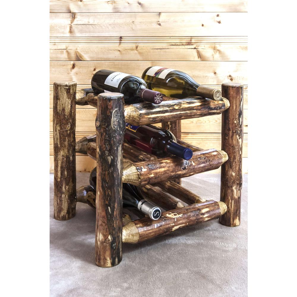 Glacier Country Collection Countertop Wine Rack. Picture 3