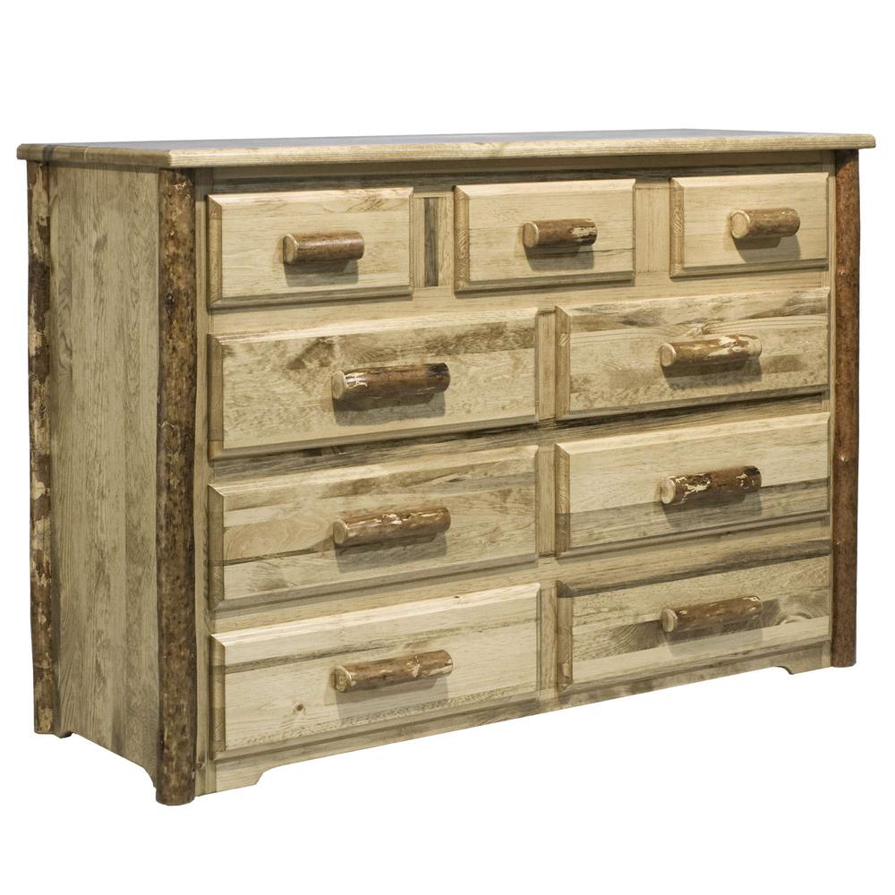 Glacier Country Collection 9 Drawer Dresser. Picture 1