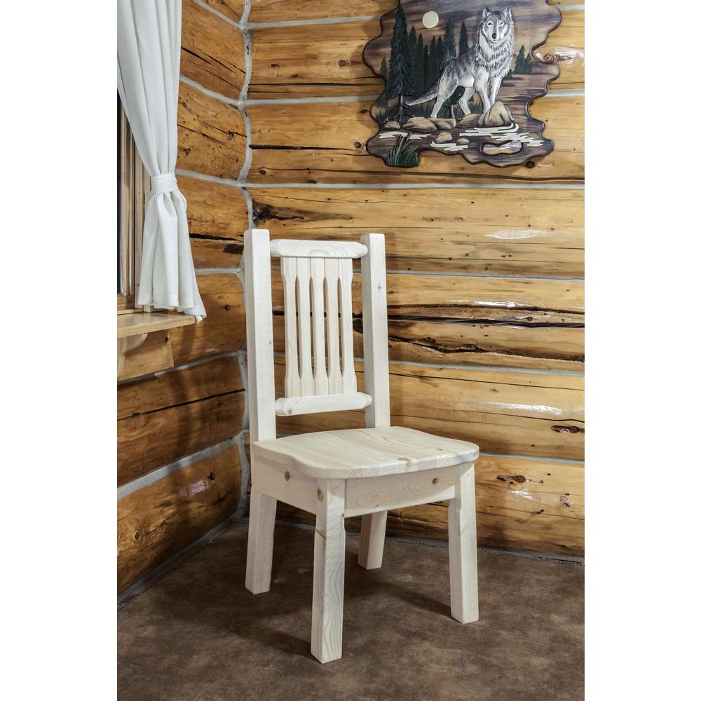 Homestead Collection Side Chair, Ready to Finish w/ Ergonomic Wooden Seat. Picture 3
