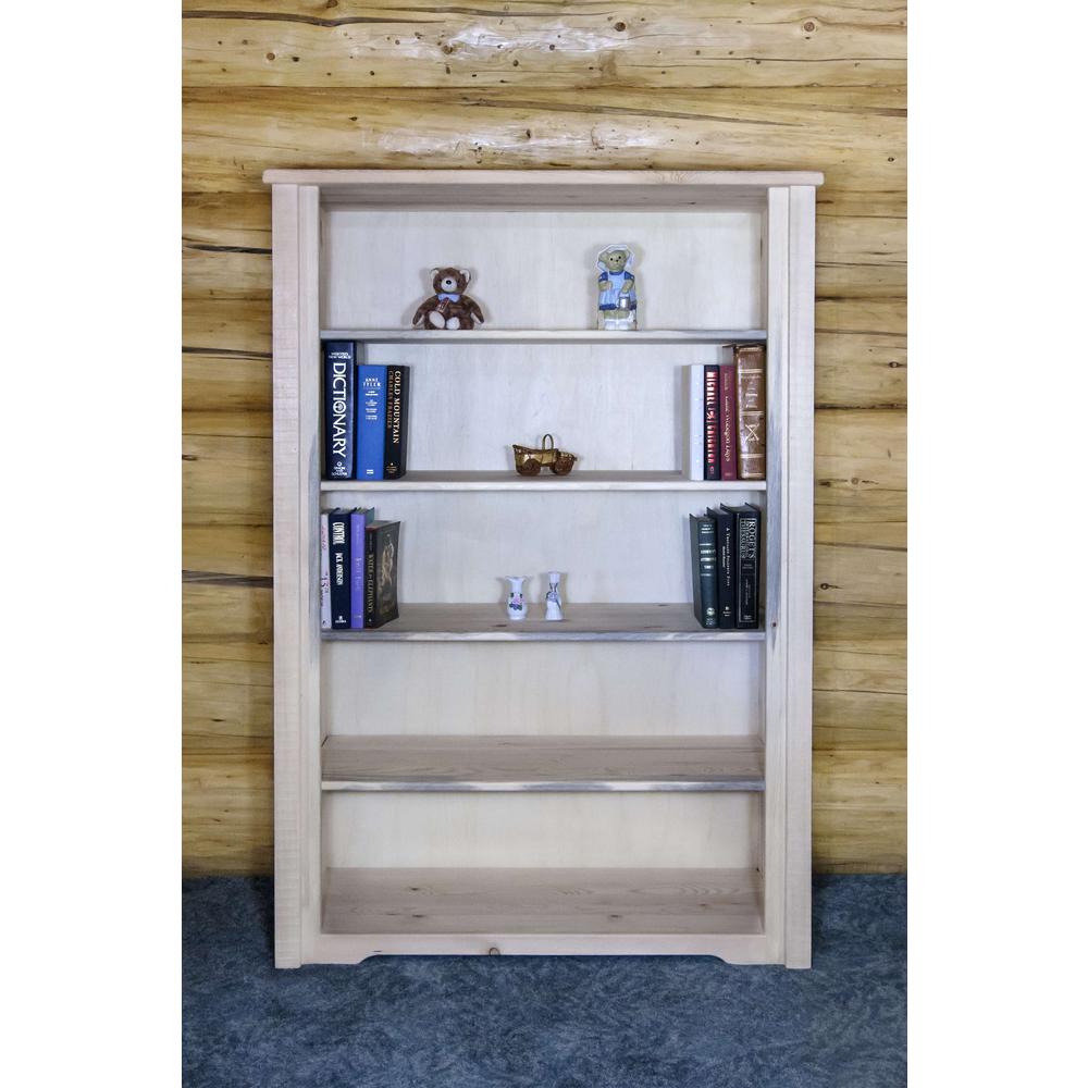 Homestead Collection Bookcase, Clear Lacquer Finish. Picture 5