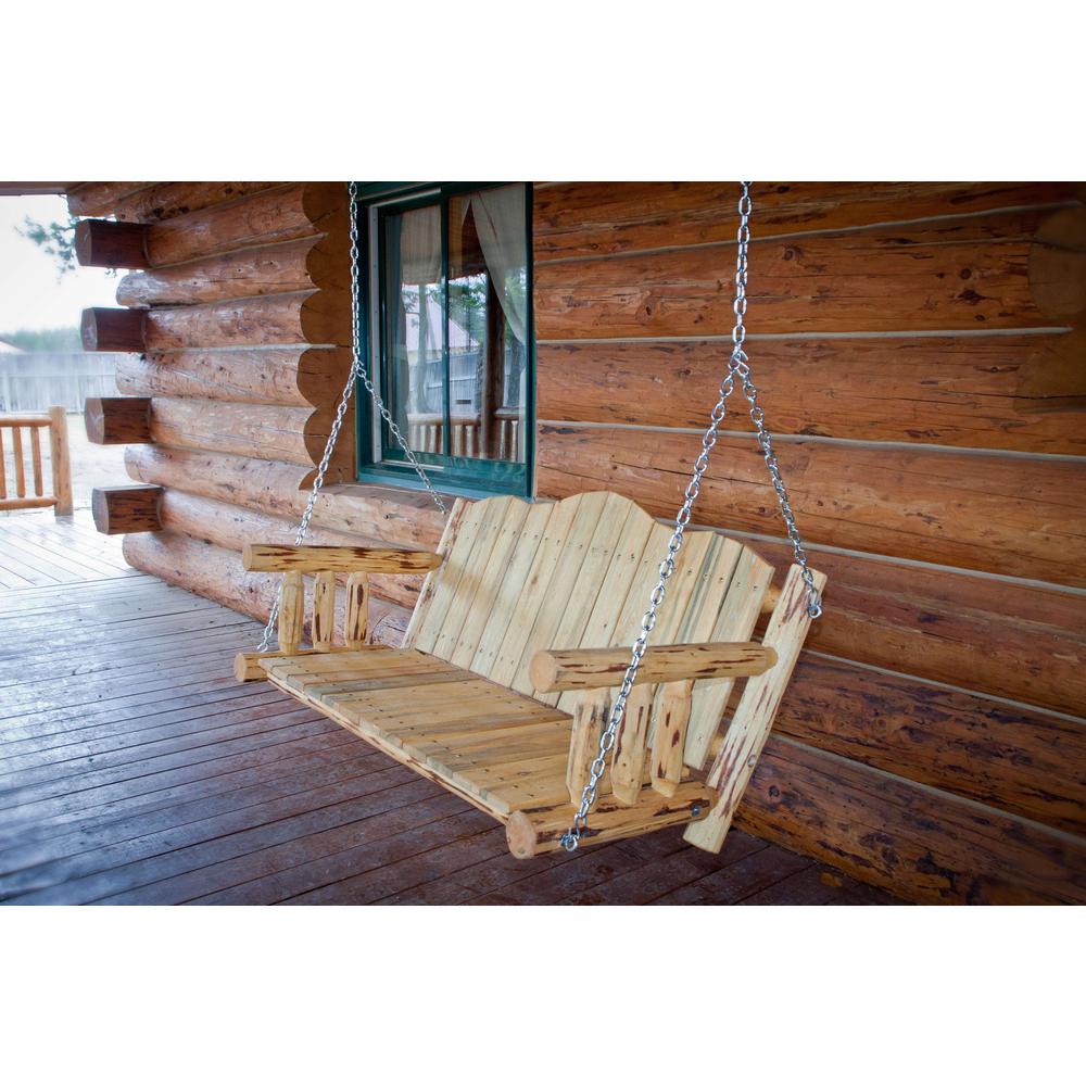 Montana Collection Porch Swing, Exterior Finish. Picture 2