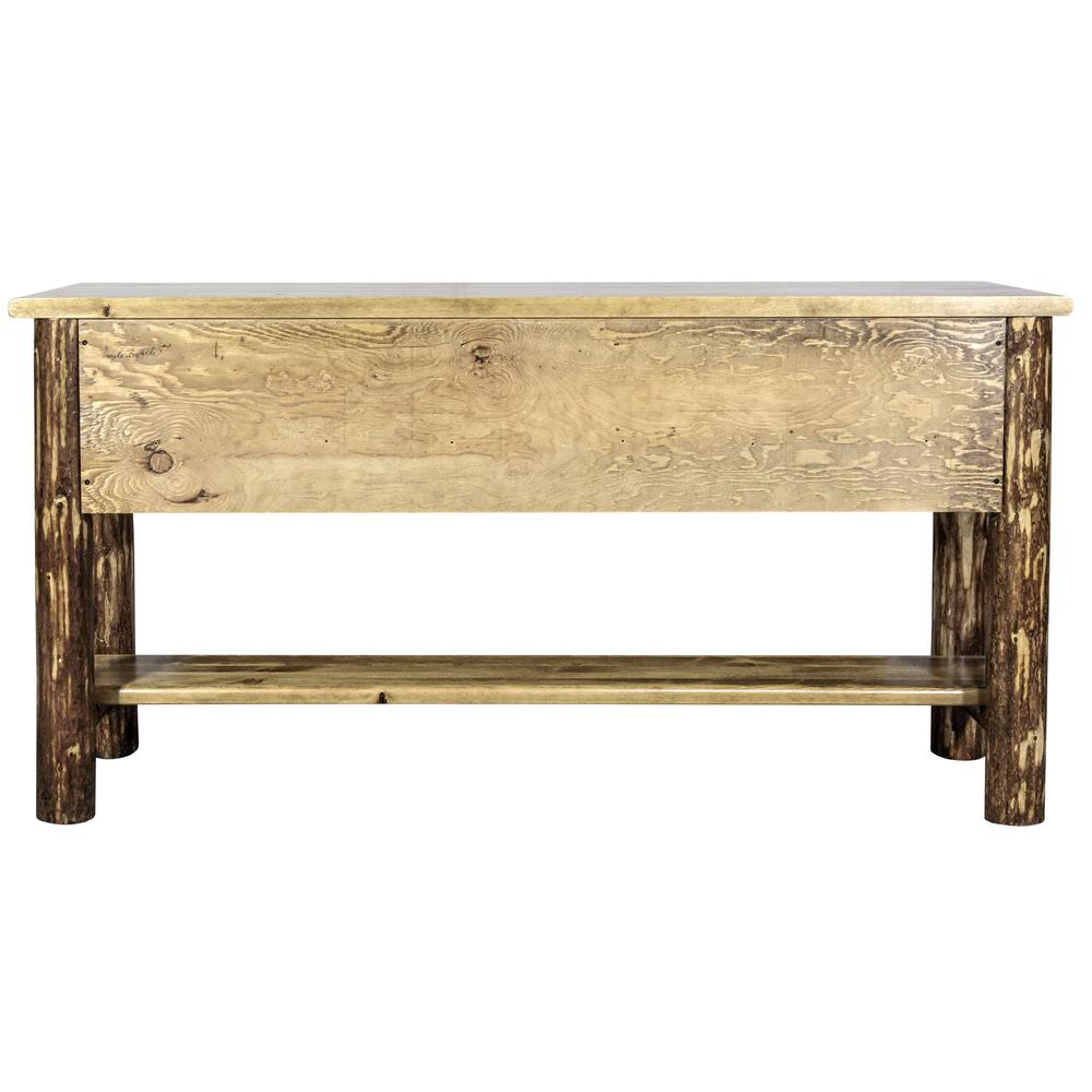 Glacier Country Collection Console Table w/ 3 Drawers. Picture 5