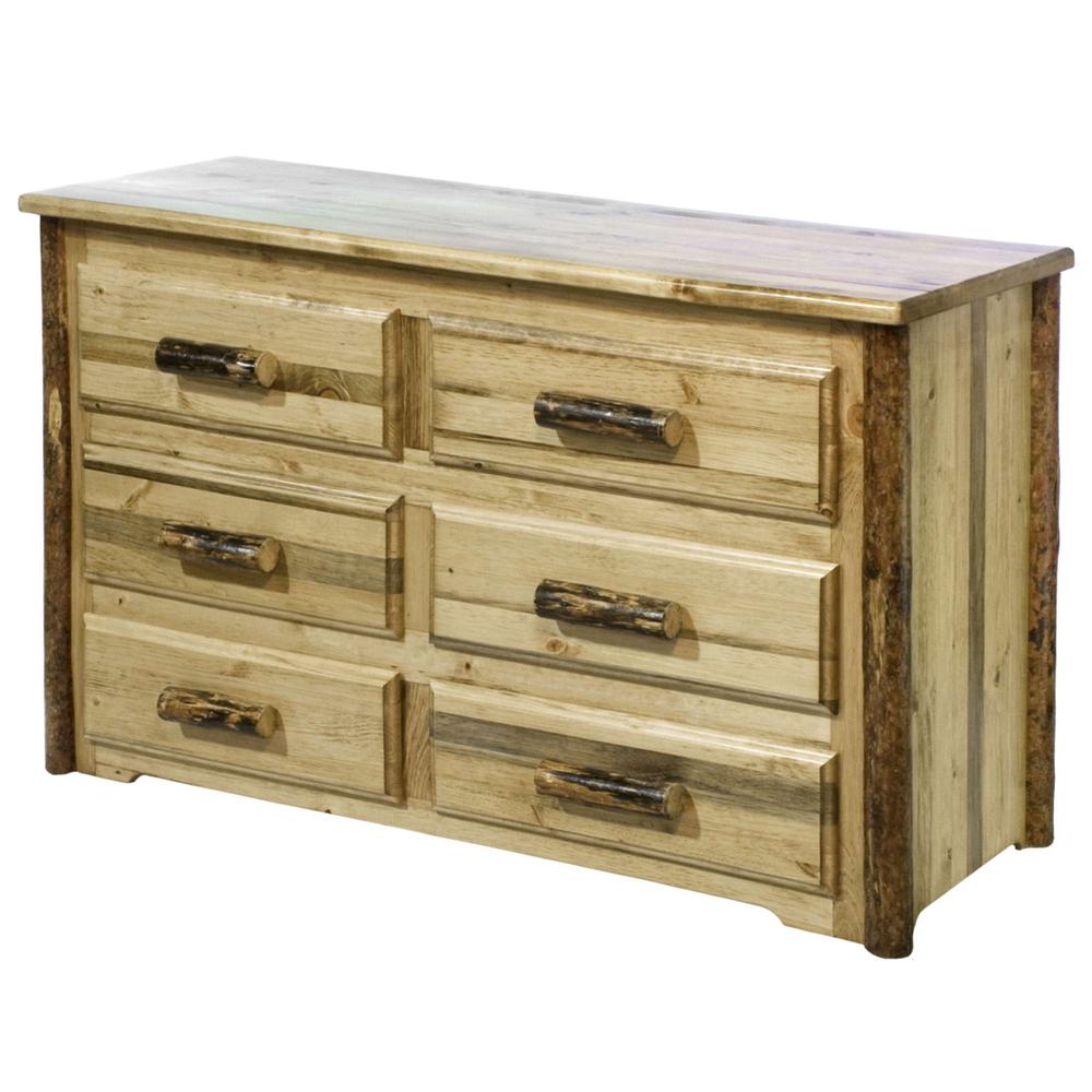 Glacier Country Collection 6 Drawer Dresser. Picture 2