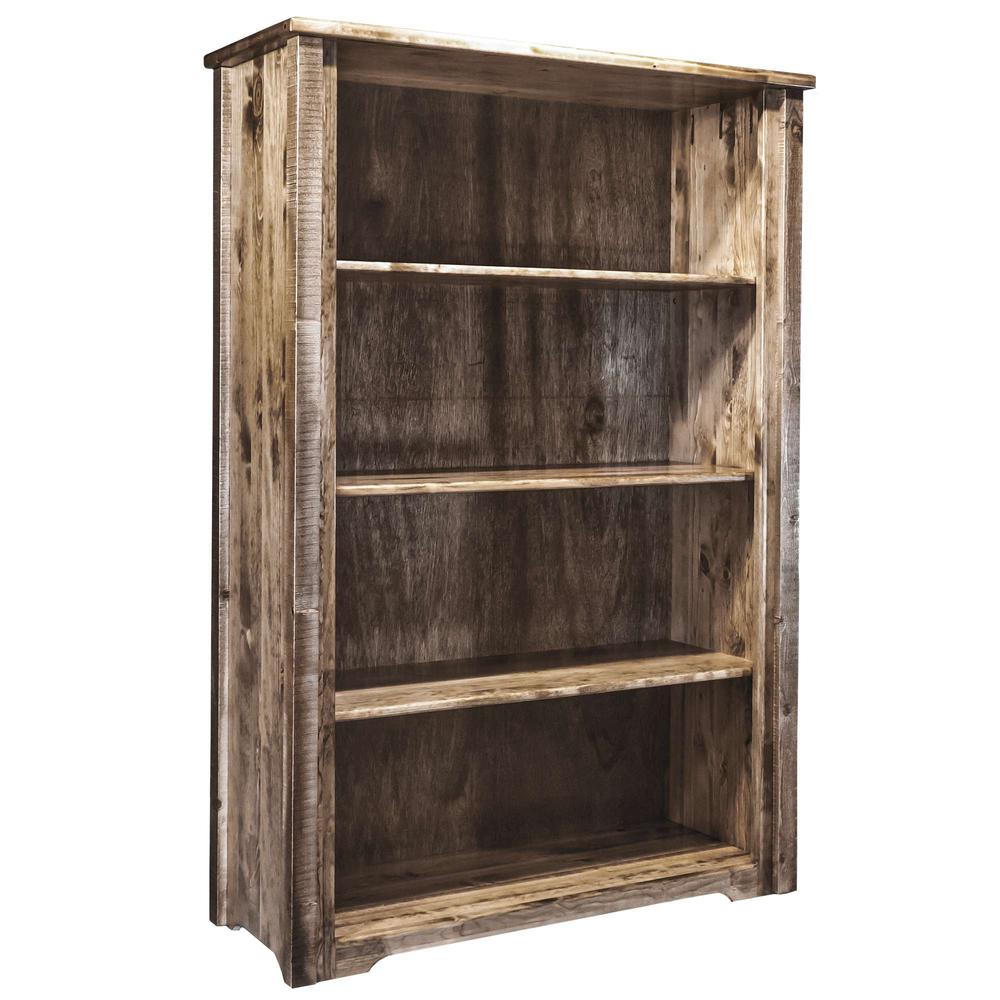 Homestead Collection Bookcase, Stain & Clear Lacquer Finish. Picture 1