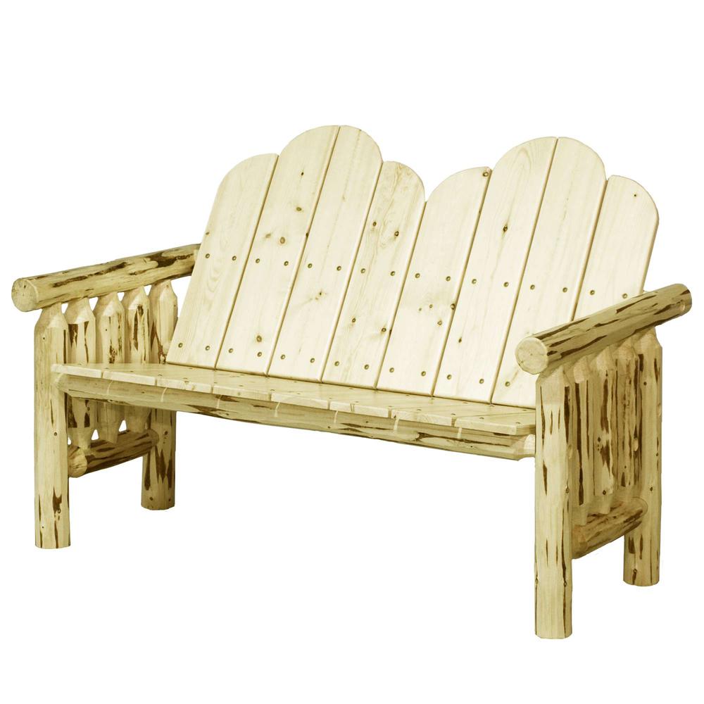 Montana Collection Deck Bench, Exterior Finish. Picture 3