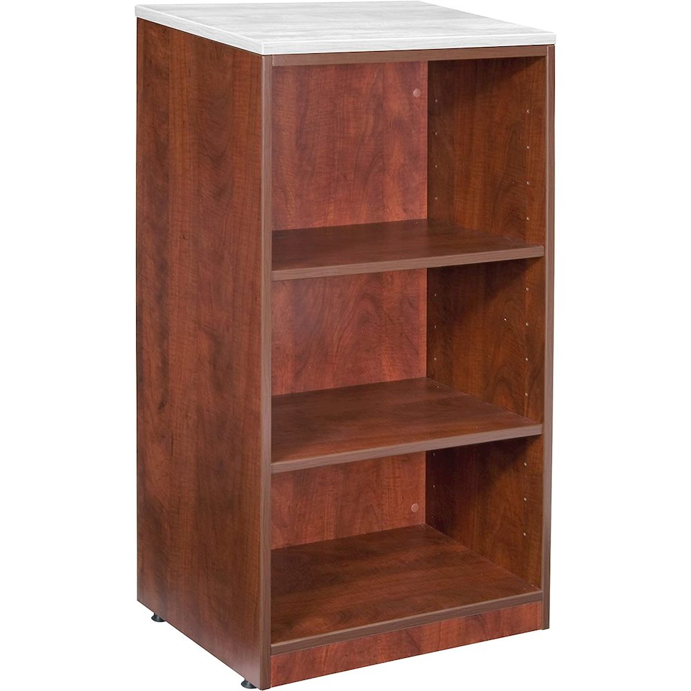 Legacy Stand Up Bookcase (w/o Top)- Cherry. Picture 1