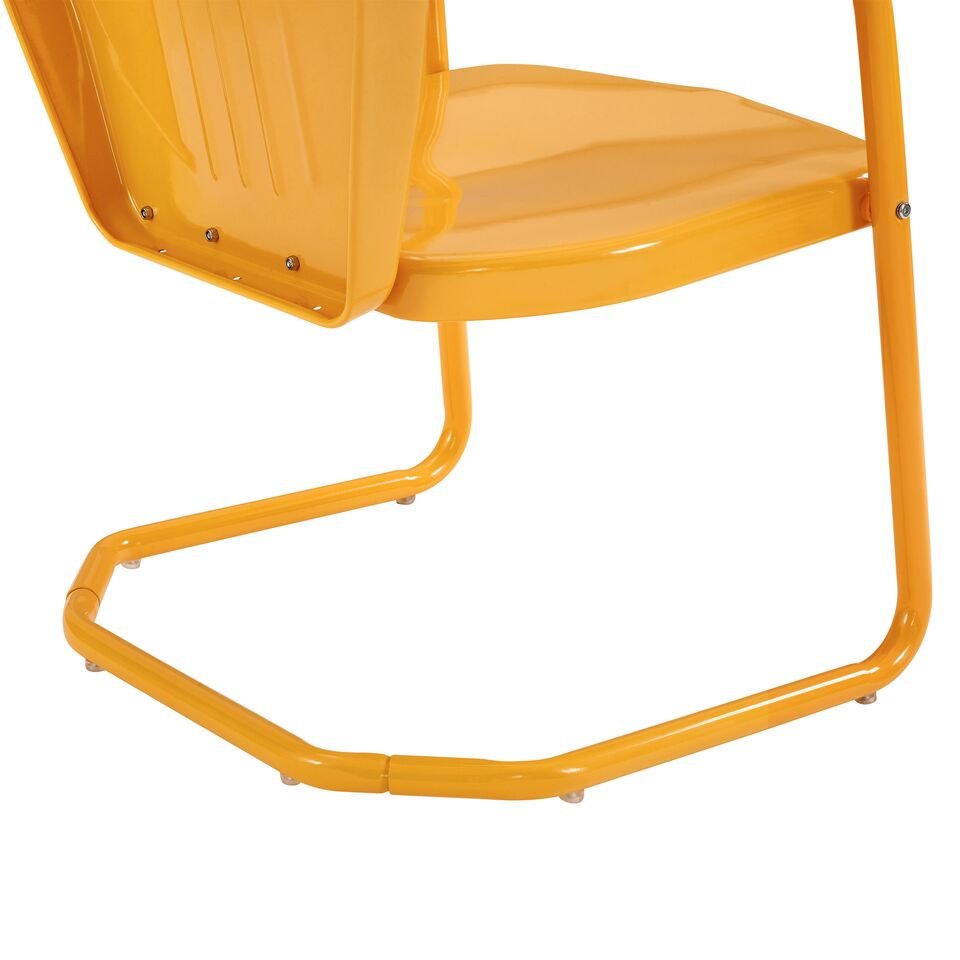 Griffith Chair Tangerine. Picture 5