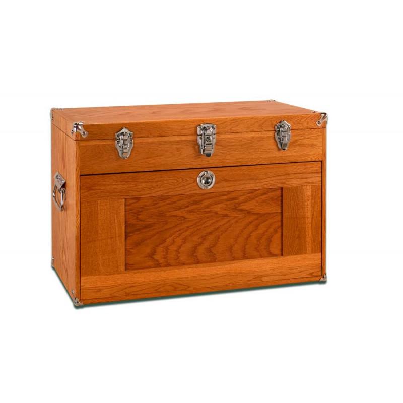 Oak 11 Drawer Chest. Picture 2