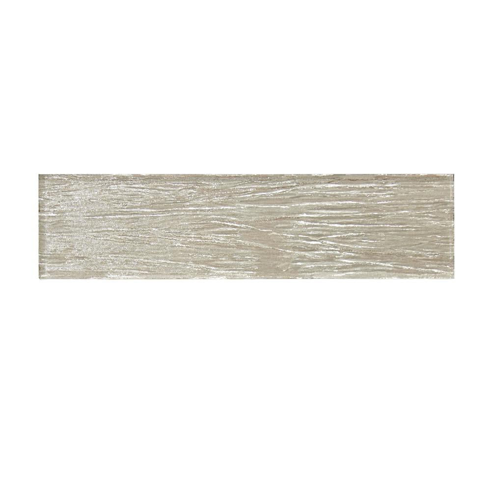 Sonnagh 3" x 12" Rectangular Laminated Glass Mosaic Wall Tile. Picture 1