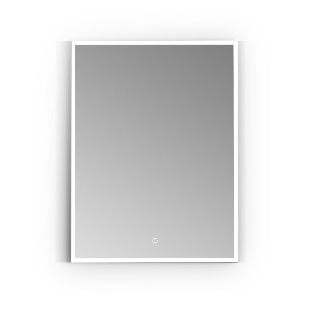 Frameless Surface-Mount/Recessed LED Lighted Bathroom Medicine Cabinet. Picture 1