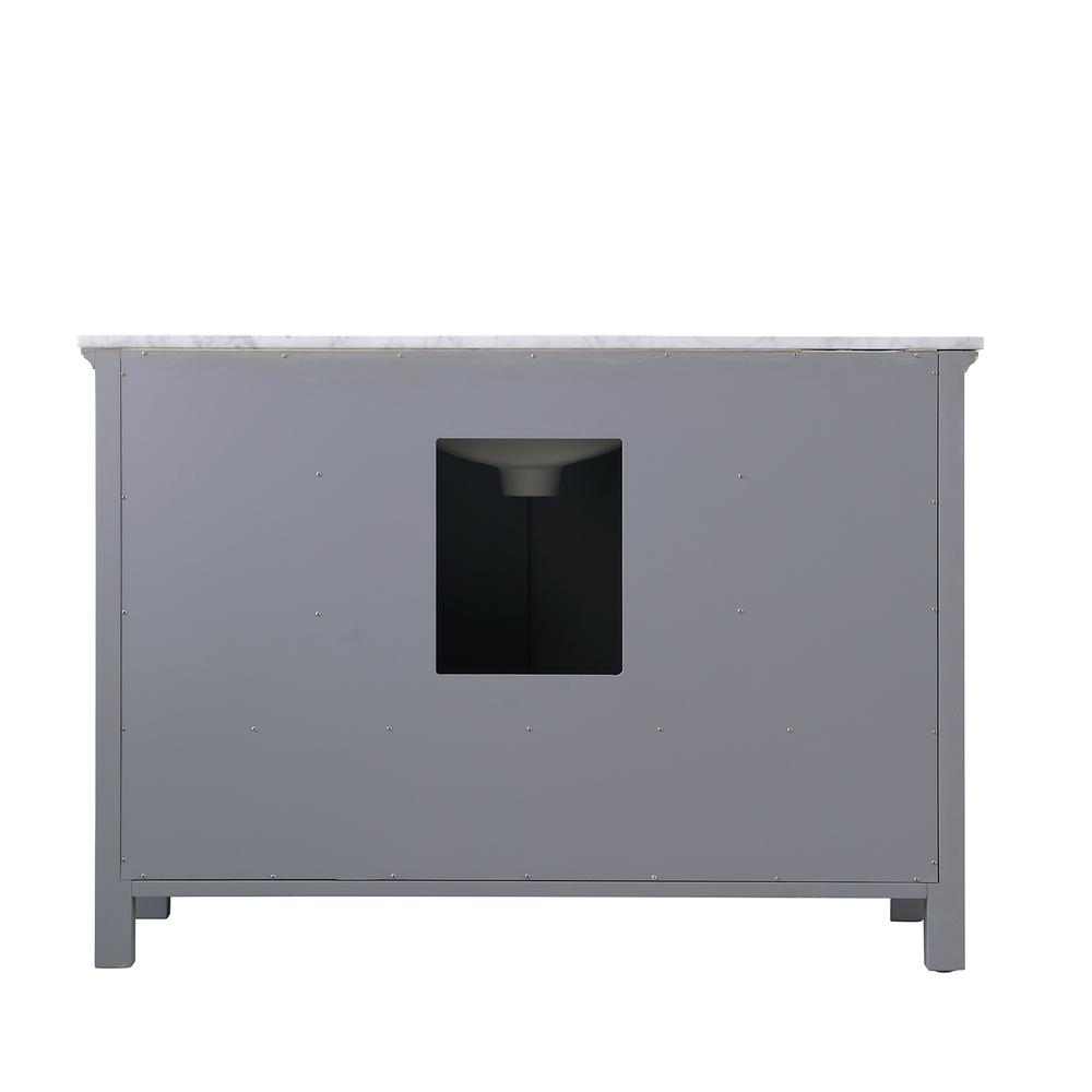 48" Single Bathroom Vanity Set in Gray without Mirror. Picture 2