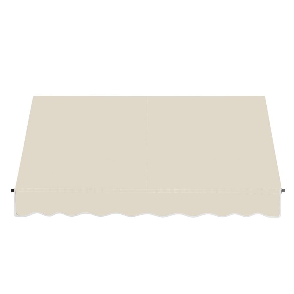 Awntech 6.375 ft Santa Fe Fixed Awning Acrylic Fabric, Linen. Picture 2