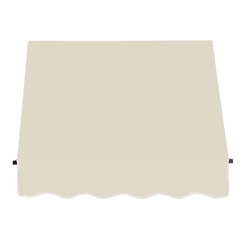 Awntech 3.375 ft Santa Fe Fixed Awning Acrylic Fabric, Linen. Picture 2