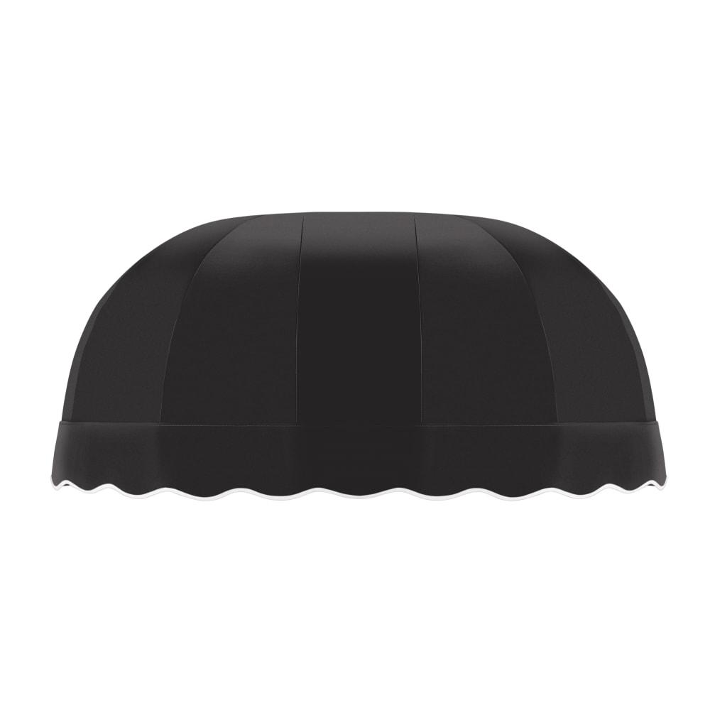 Awntech 8.375 ft Chicago Fixed Awning Acrylic Fabric, Black. Picture 2