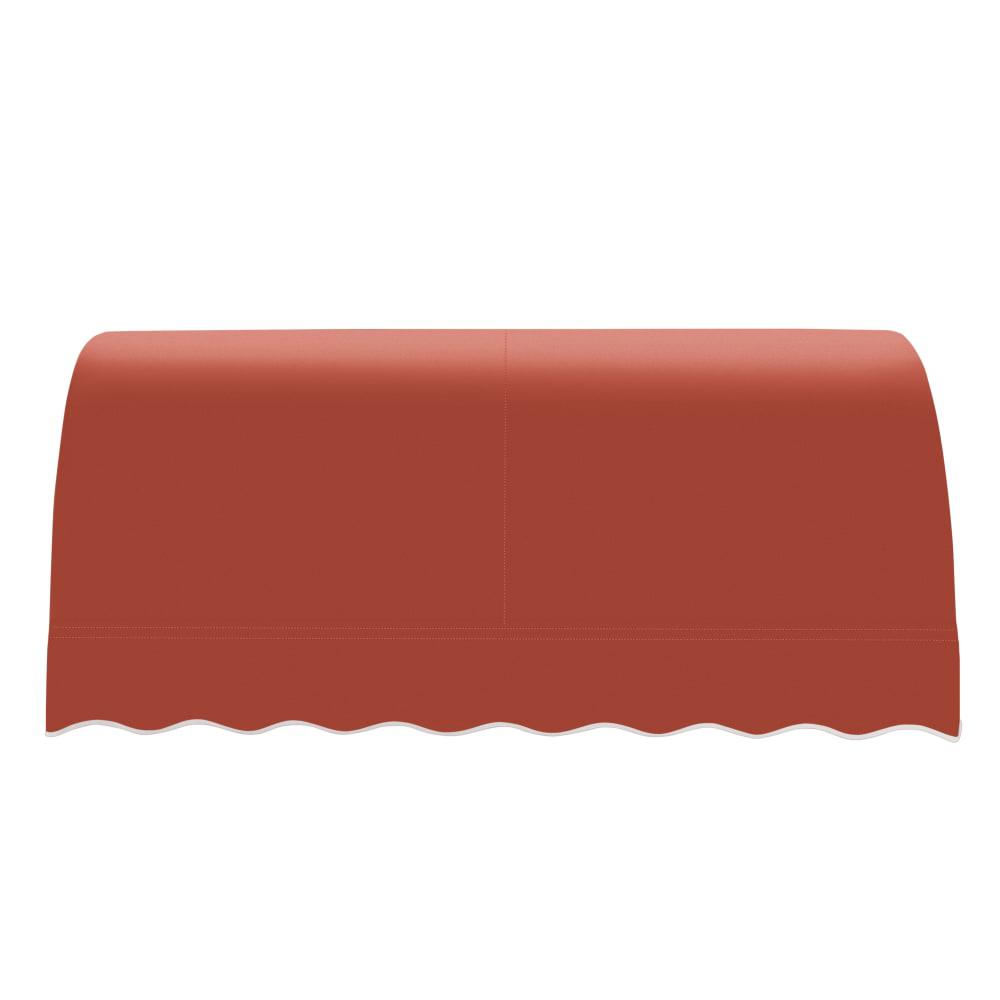 Awntech 5.375 ft Savannah Fixed Awning Acrylic Fabric, Terracotta. Picture 2