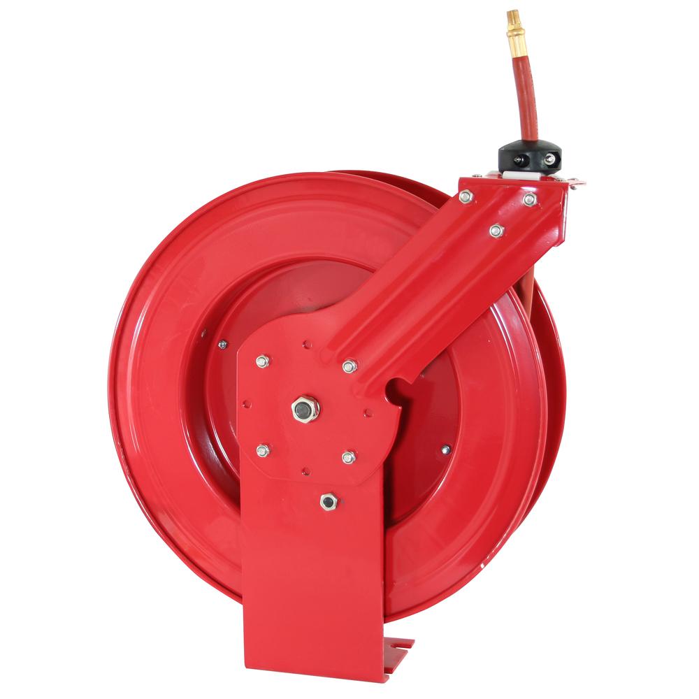 50 Foot Retractable Air Hose Reel with Auto Rewind. Picture 3