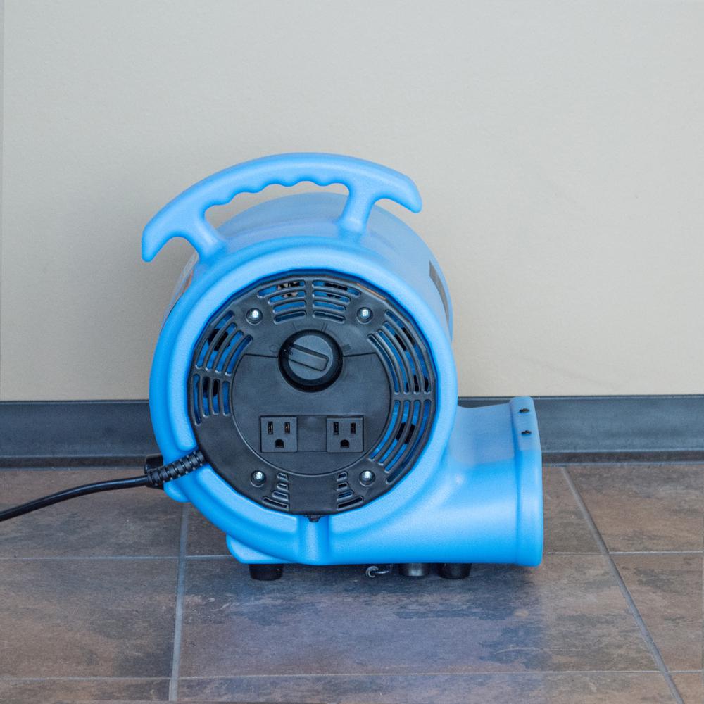 900 CFM Air Mover Blower Utility Floor Fan with Daisy Chain. Picture 4