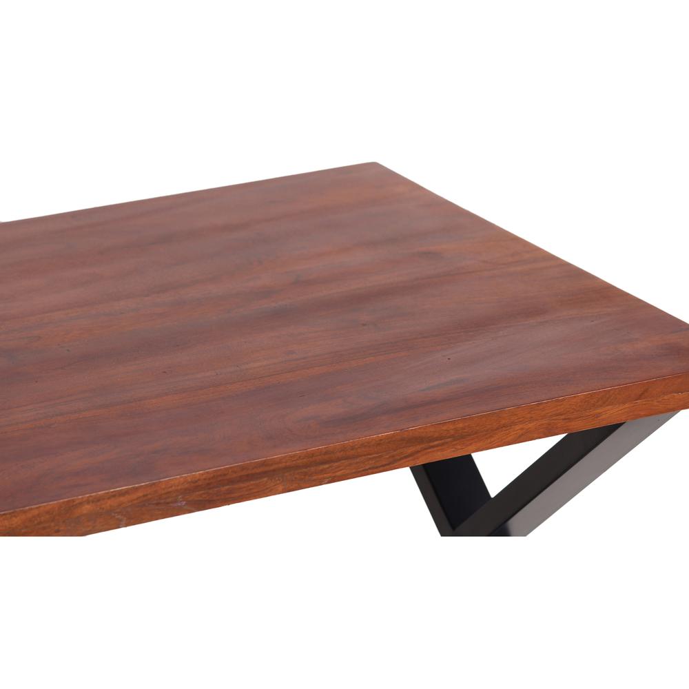 AmeriHome Acacia Cross Leg Coffee Table. Picture 2