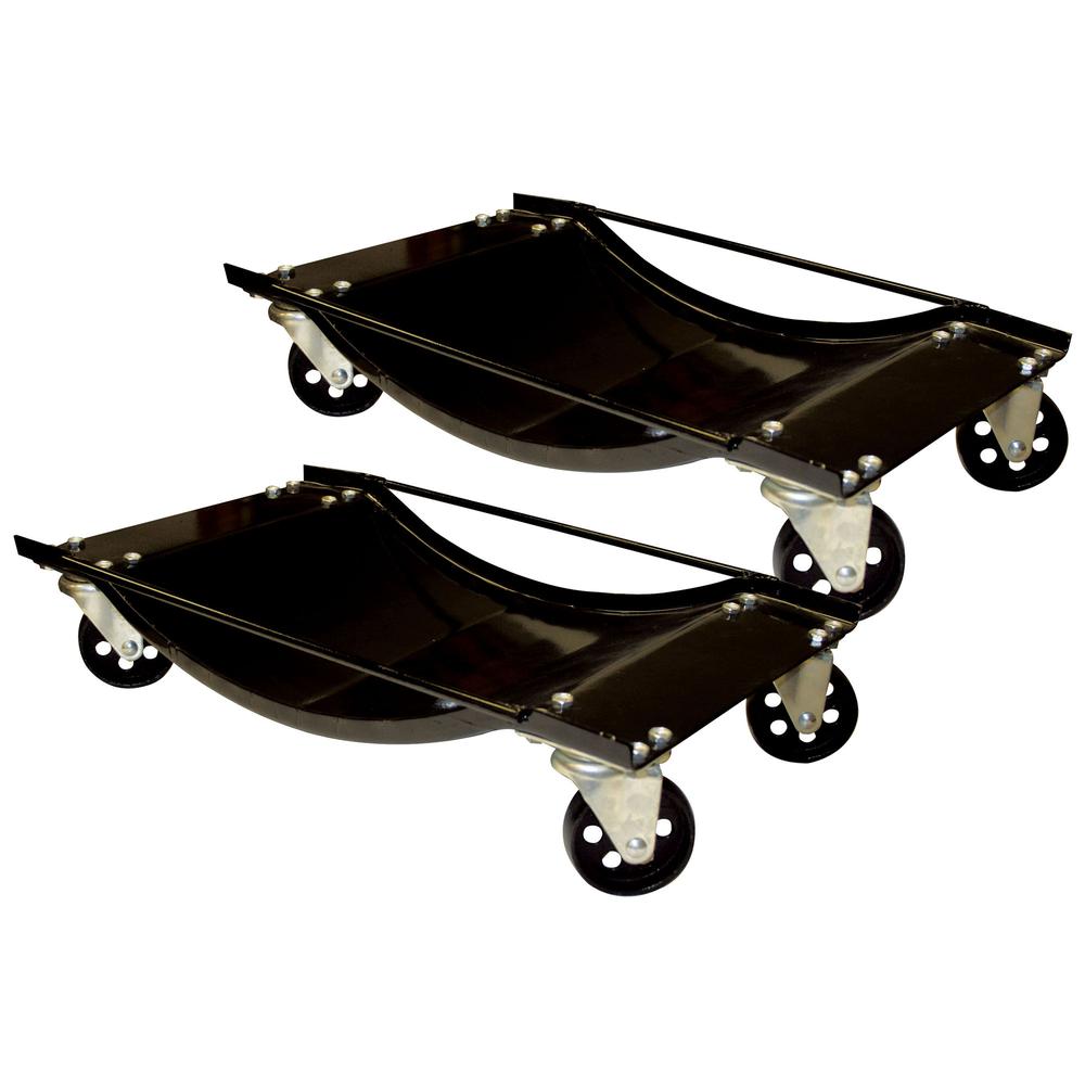 2 Piece Steel Car Dolly Set. Picture 1