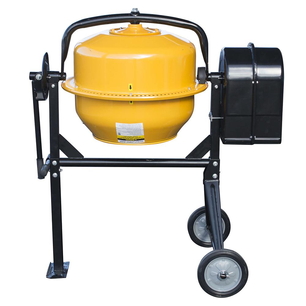 3.5 Cubic Foot Electric Cement Mixer. Picture 2
