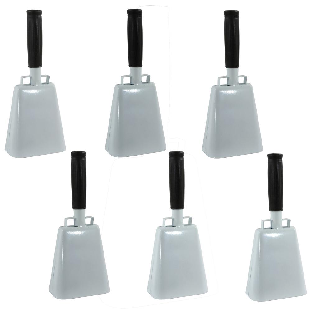 Customizable 6 Piece 10 Inch Cow Bell Set. Picture 1