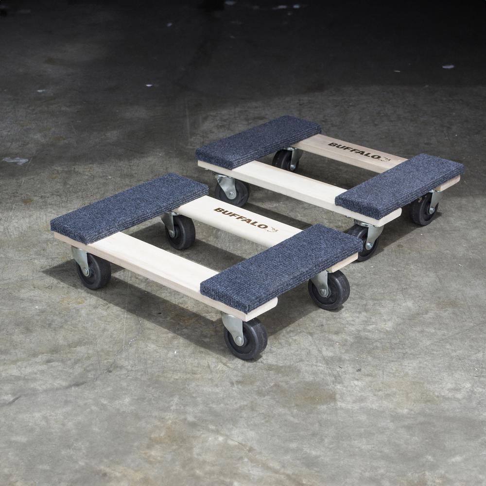 1000 Lbs Compact 18 inch Furniture Dolly - 2 Pack. Picture 2
