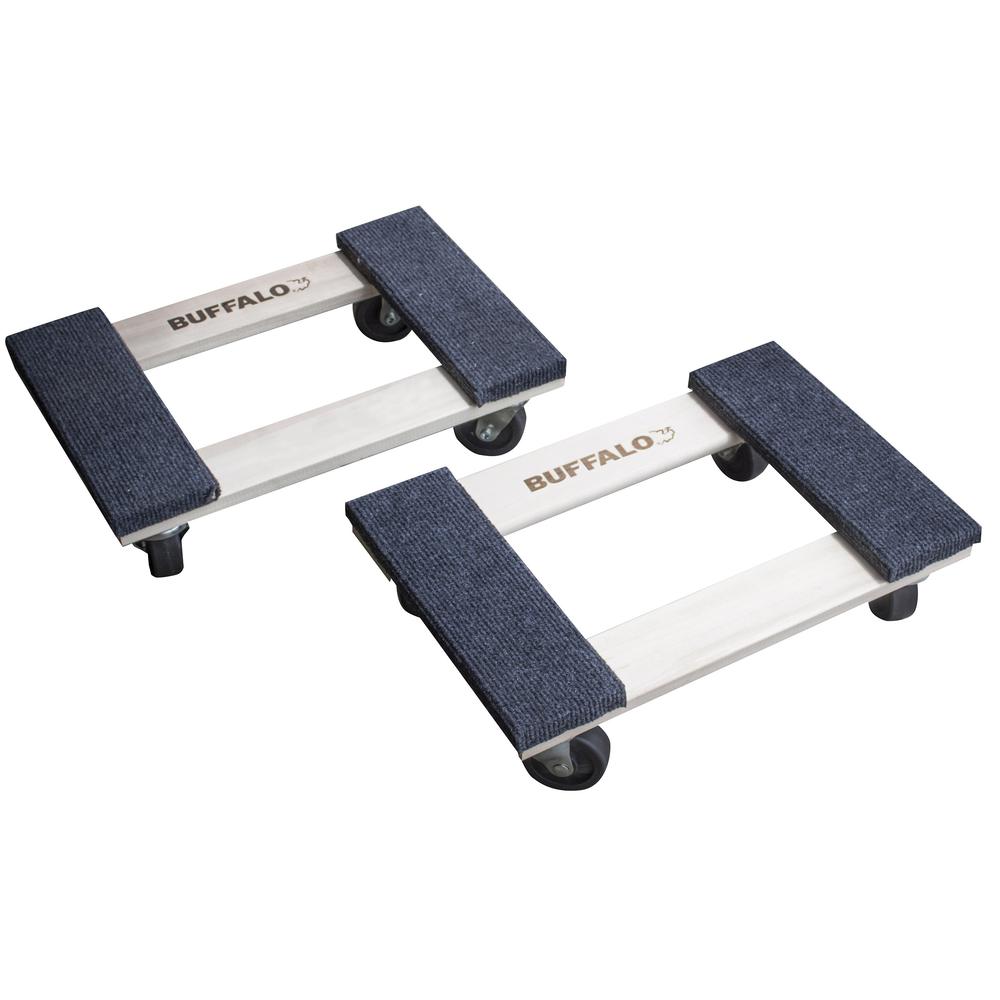 1000 Lbs Compact 18 inch Furniture Dolly - 2 Pack. Picture 1