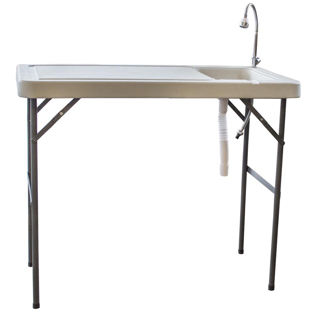 Folding Fish Table With Faucet. Picture 7