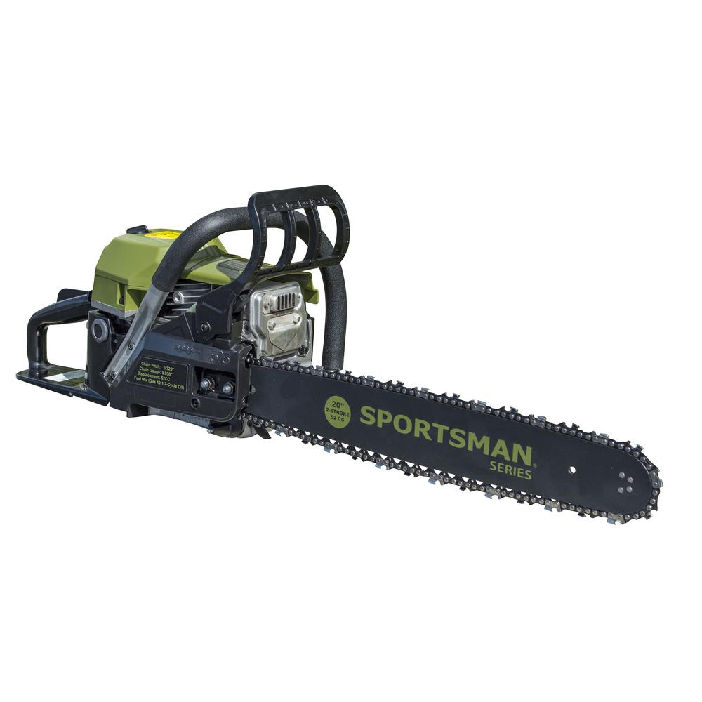 20 in. 52 cc Gas 2-Stroke Rear Handle Chainsaw. Picture 1