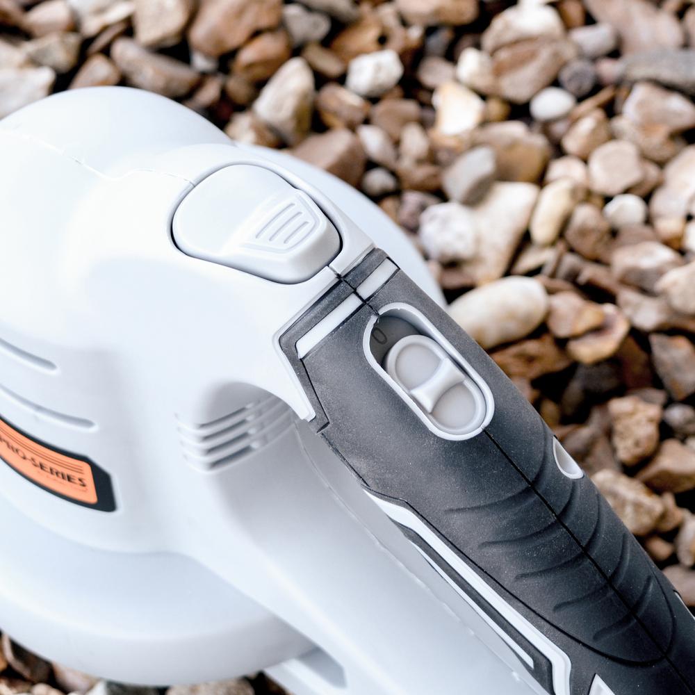 Cordless Blower with 20V Lithium Ion Rechargeable Battery and Charger. Picture 6