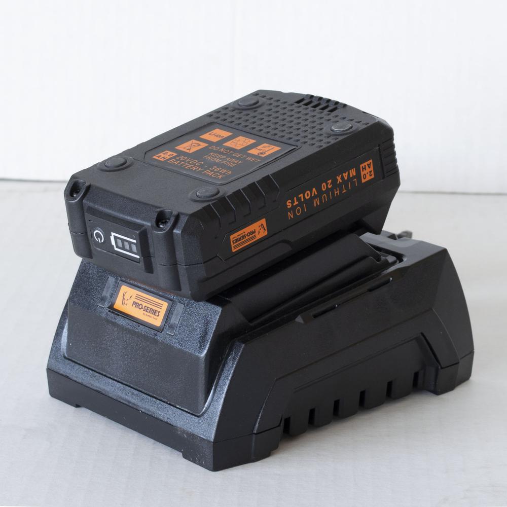 Cordless Digital Inflator Kit with 20V Lithium Ion Rechargeable Battery. Picture 10